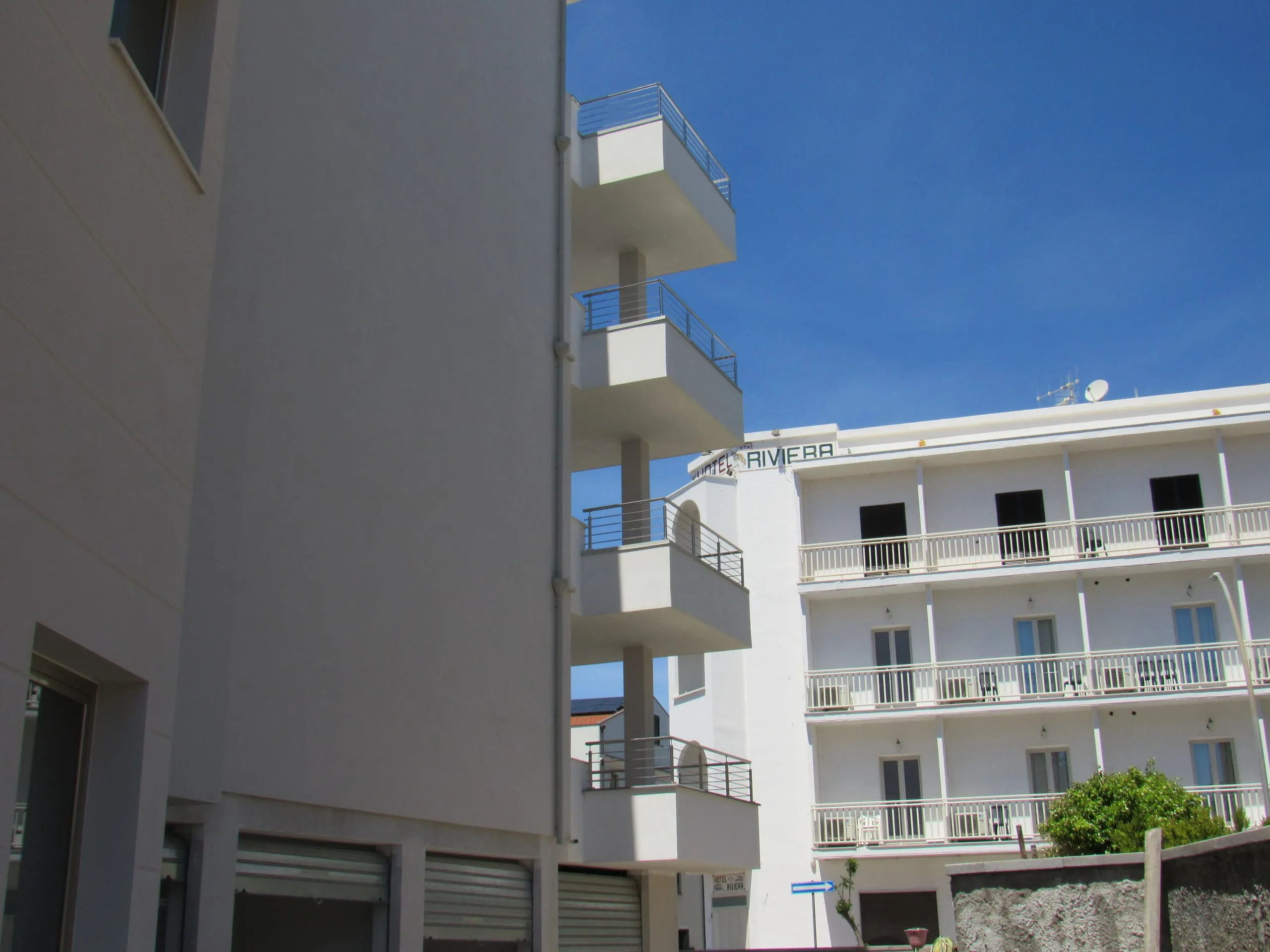Angolatura obliqua ringhiera inox 316 esterna condominio Alghero (SS) B2B