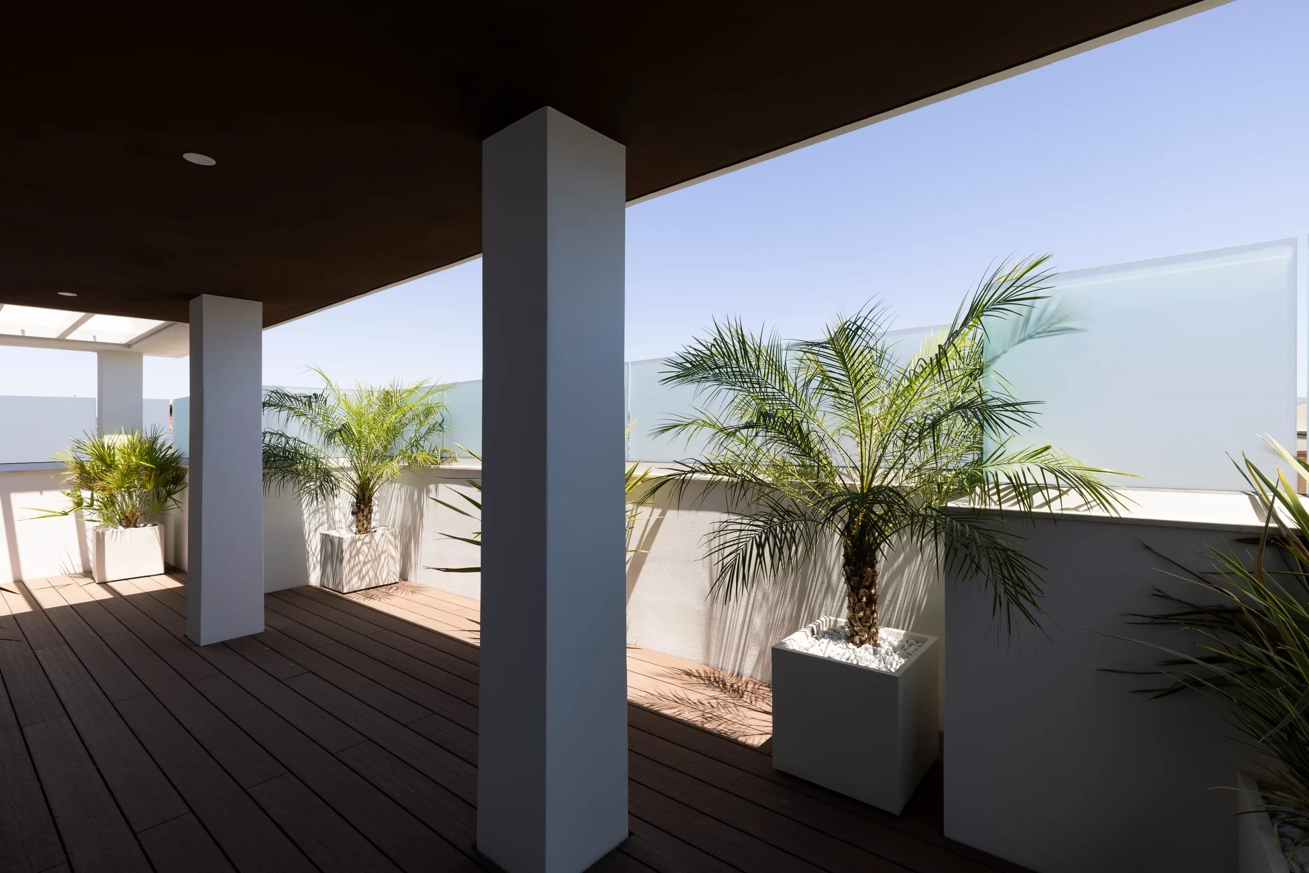 Terrazza attico Palazzo Sea Palace Viale Colombo Quartu Sant'Elena (CA) — vista sul mare di Poetto